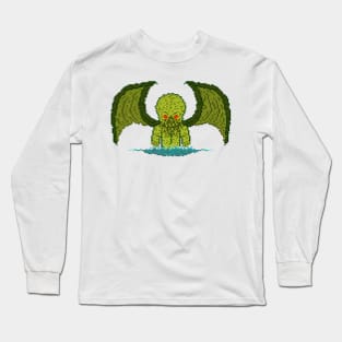 Pixel Monster Cthulhu Long Sleeve T-Shirt